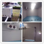 嘉兴养乐多500平方保鲜库工程