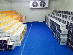 杭州萧山2~8℃牛奶保鲜冷库建造